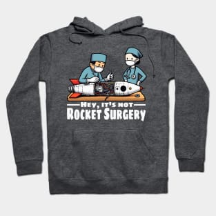 It's Not Rocket Surgery - Dark Hoodie